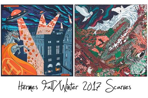 hermes 2017 graphic|Hermes Fall/Winter 2017 Scarves Reference Guide.